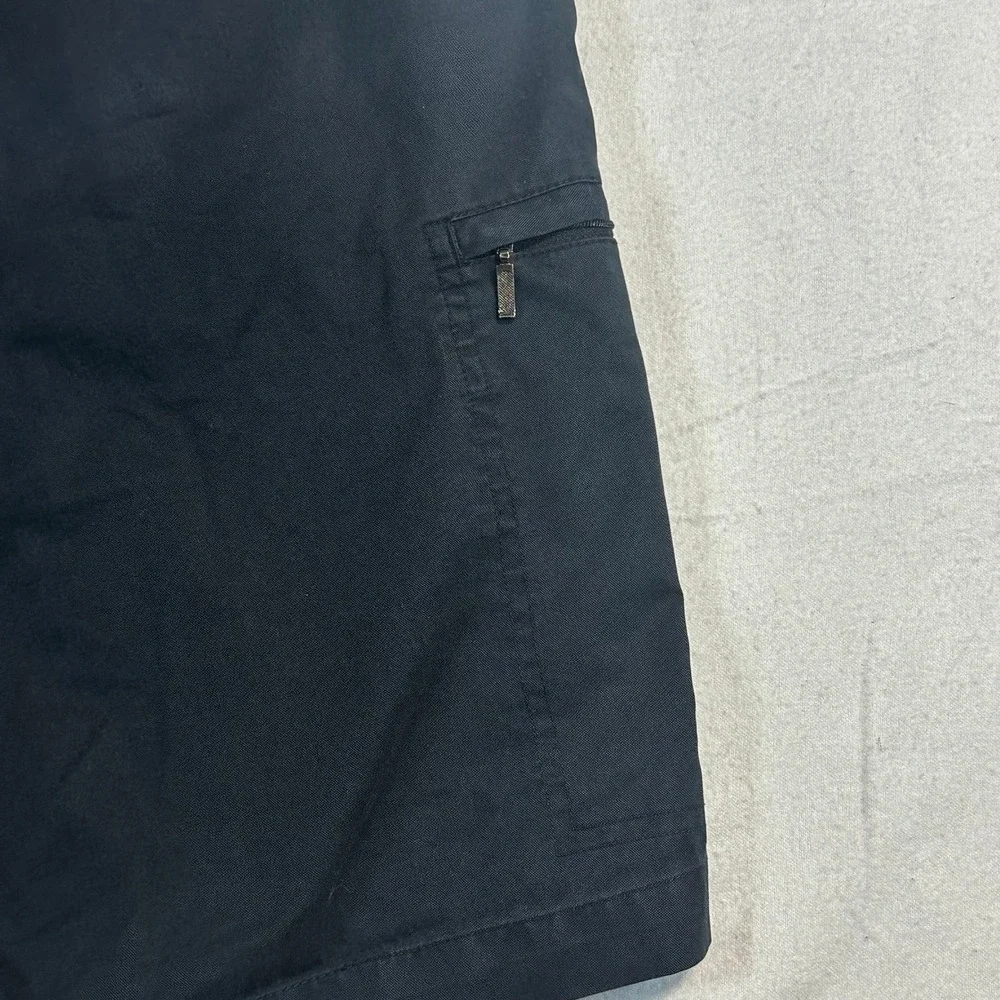 Greg Norman Tasso Elba Five Iron Men's Gray Cargo‎ Shorts Size 40 Cotton Golf
